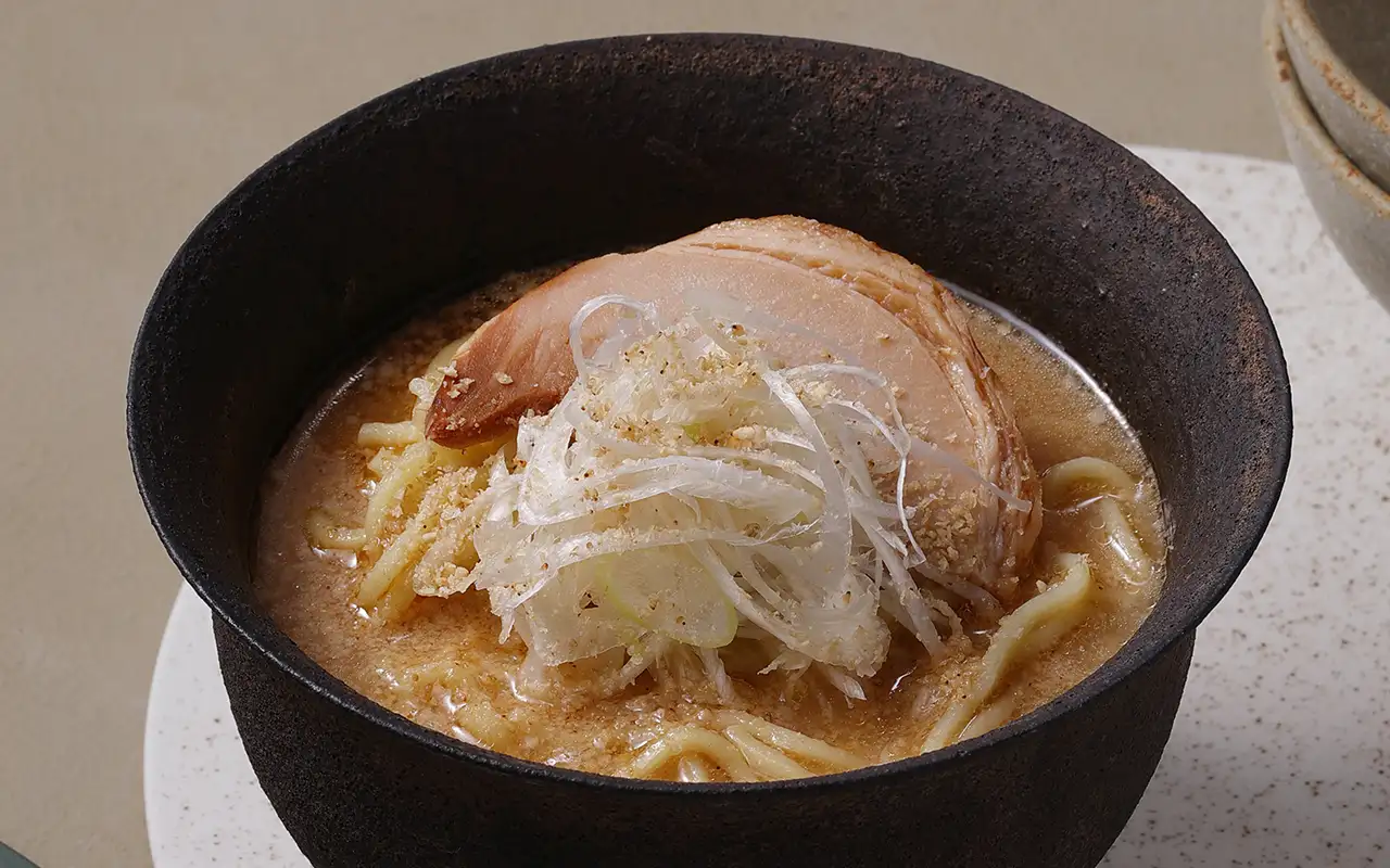 麹を使った特選札幌味噌ラーメン